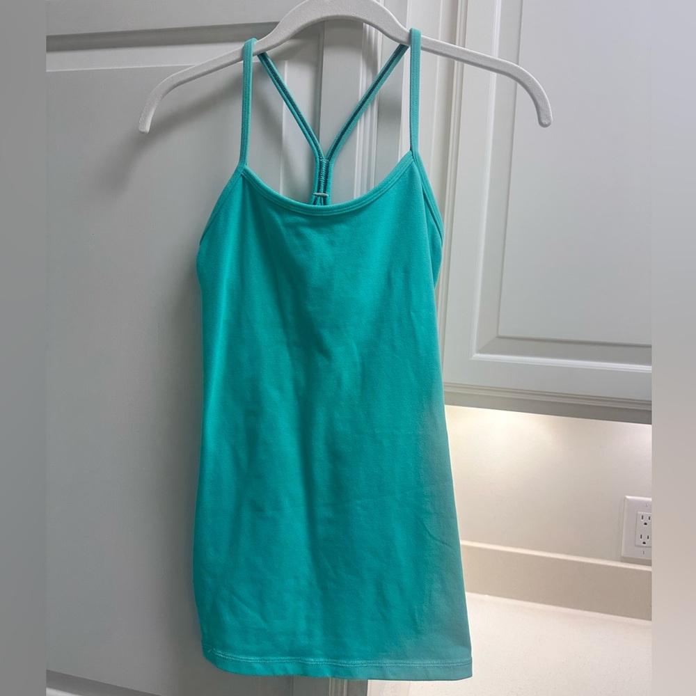 Mint green lulu tank